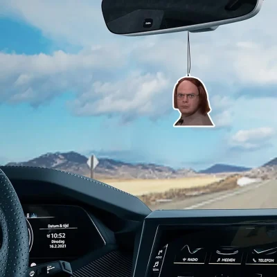 Funny Dwight Office Air Freshener